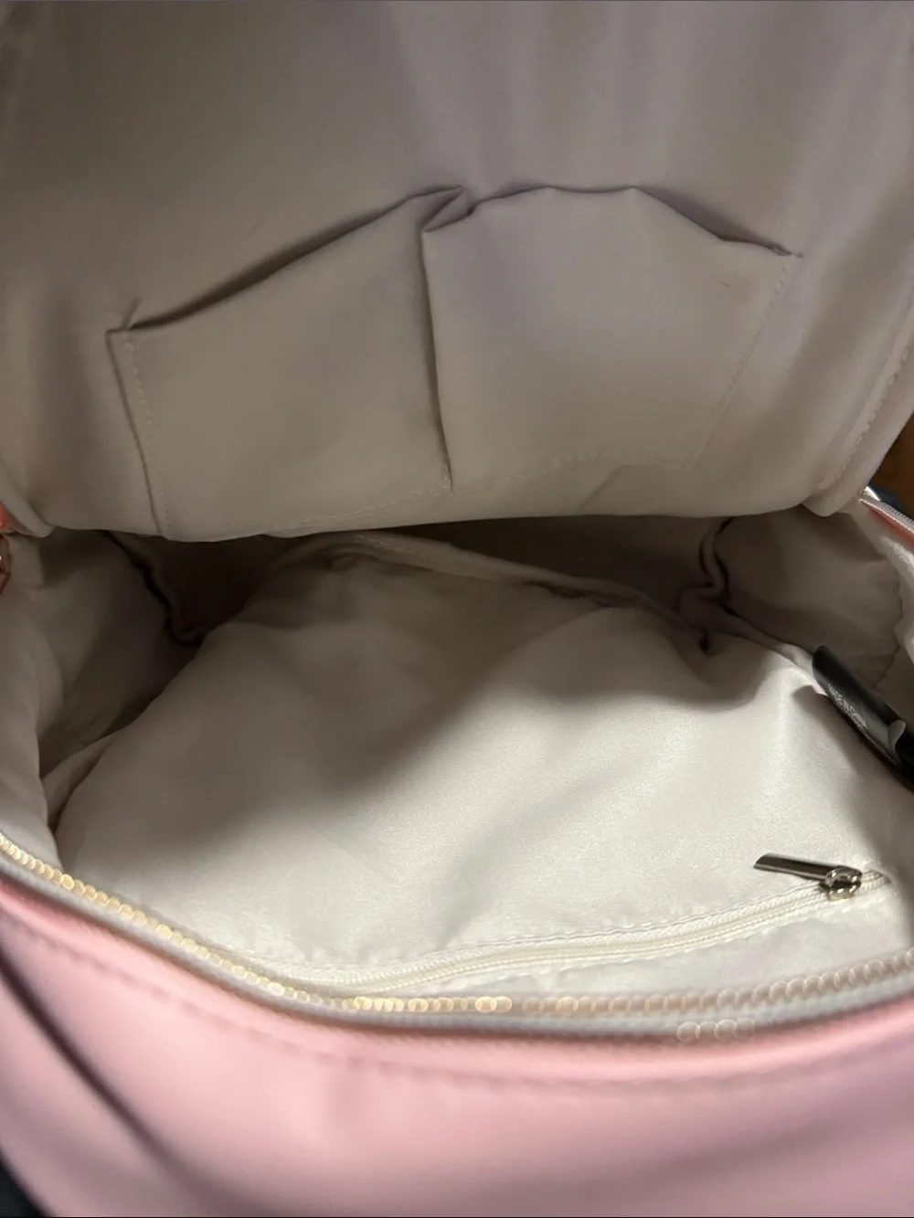 Disney Princess Cream and Pink Illustrated Mini Backpack